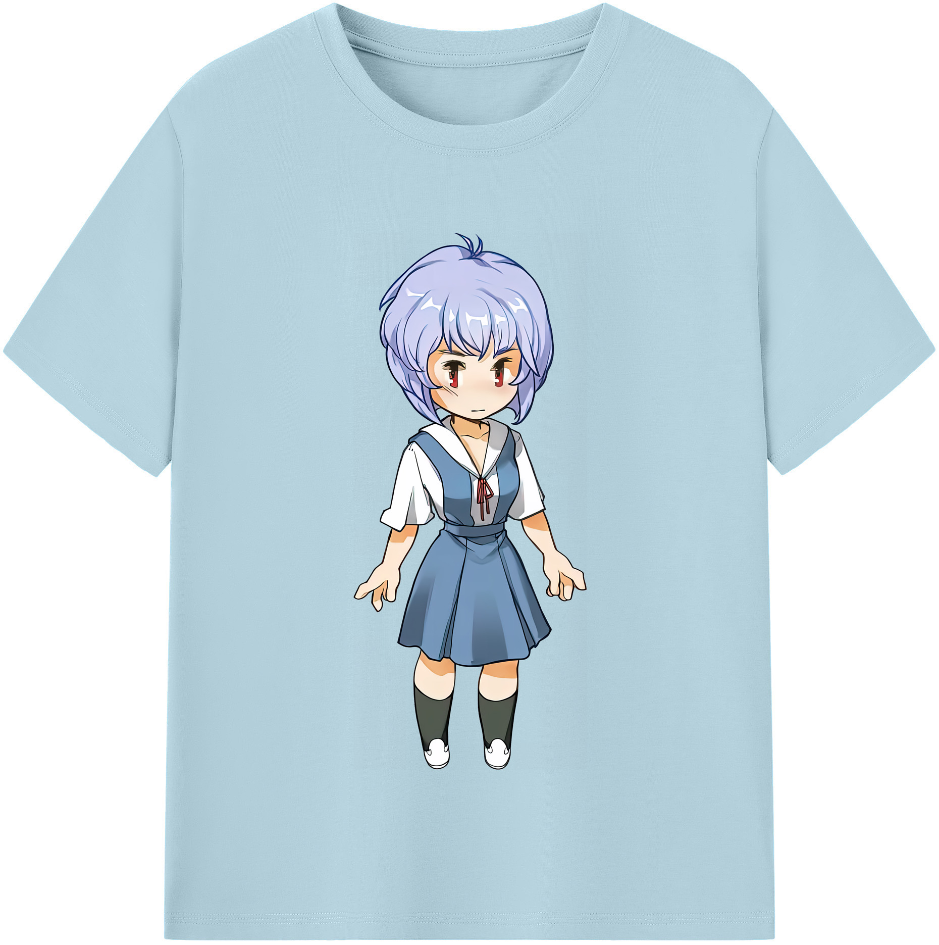 （画像用） EVA 新世紀エヴァンゲリオン 綿100％半袖Tシャツ（フロントプリント）